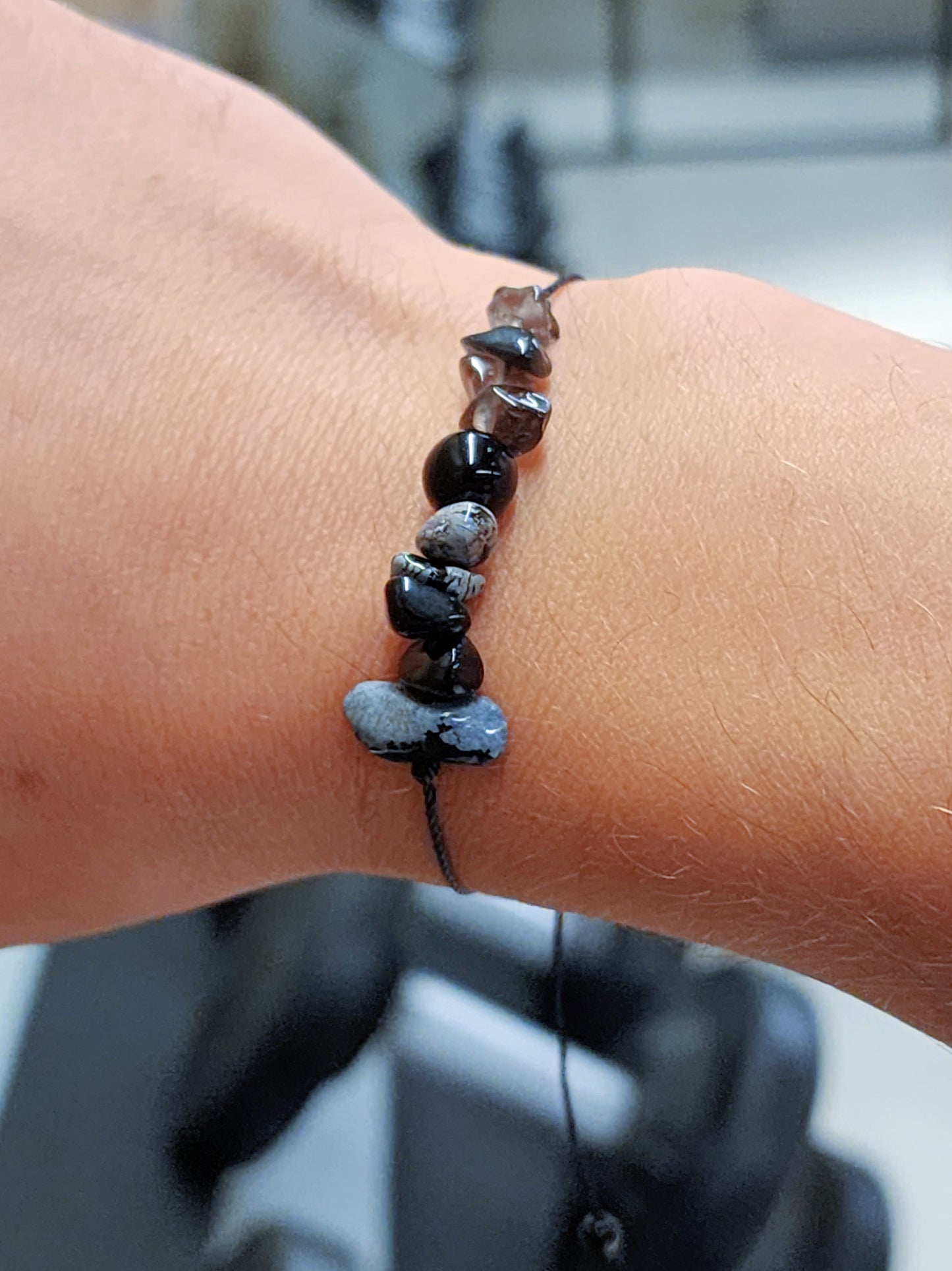 Life Takes Bravery - Handcrafted Crystal Bracelet