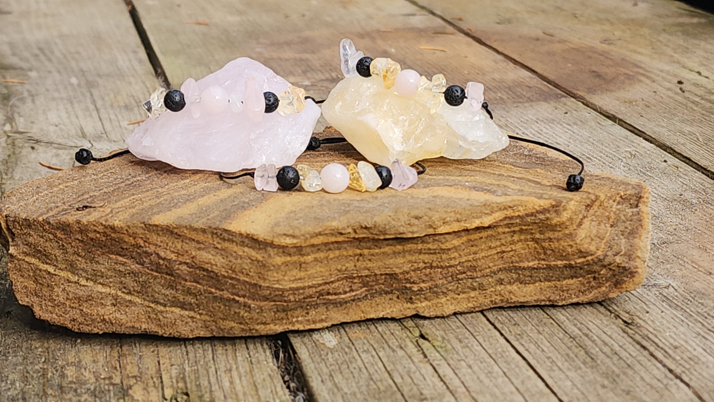 Attract the Good – Handcrafted Crystal Bracelet