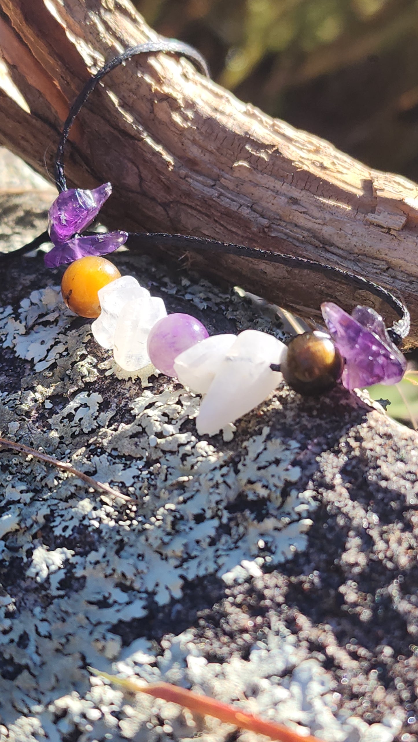 'Shine from Within' - Handcrafted Crystal Bracelet