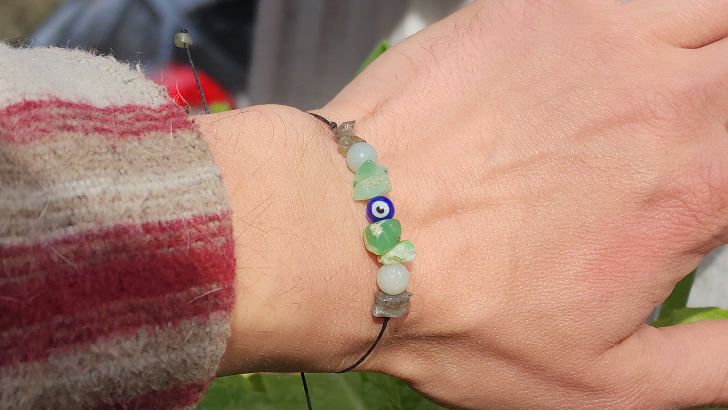 'Unstoppable Glow' – Handcrafted Crystal Bracelet
