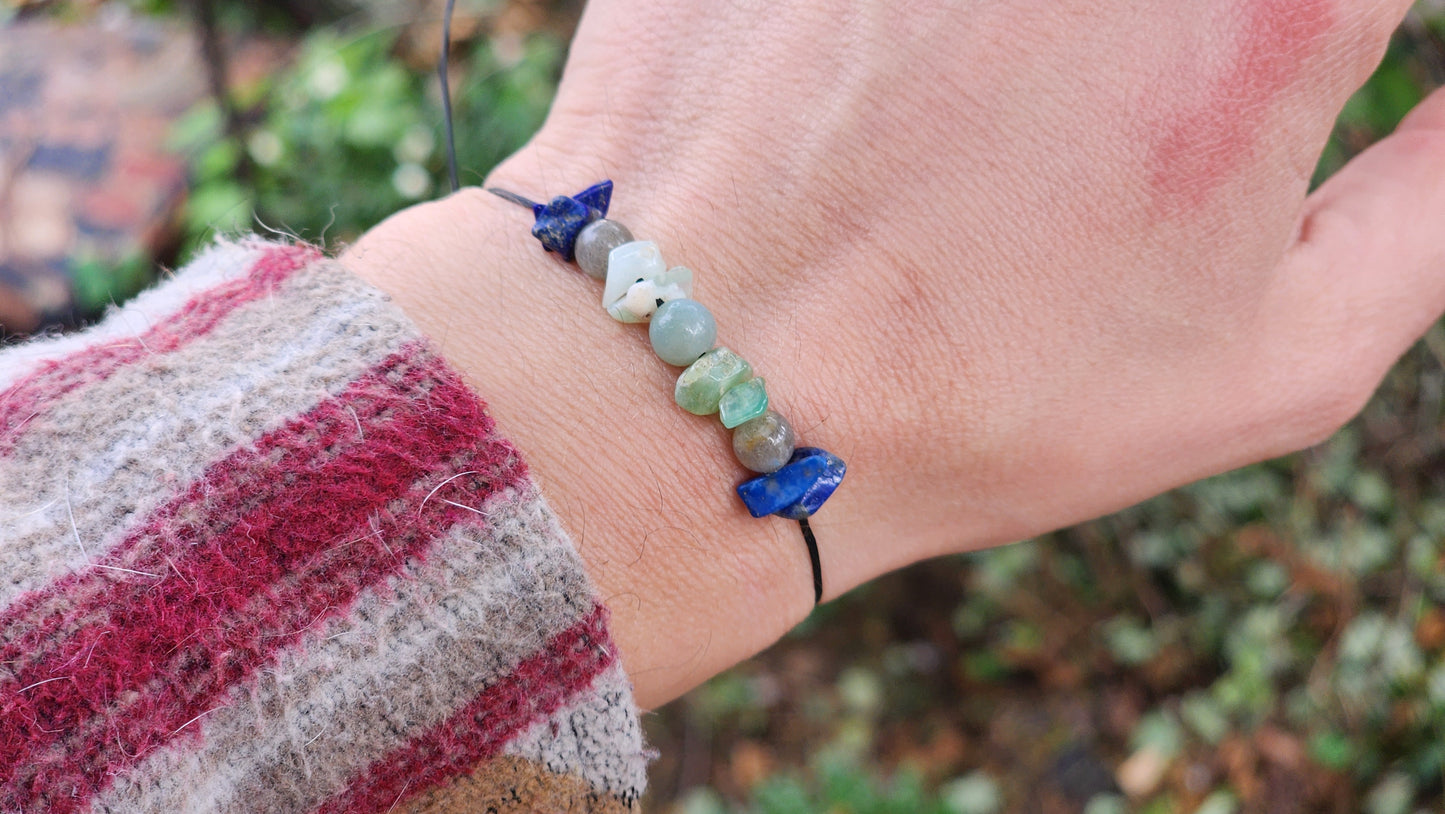 'Trust the Journey' – Handcrafted Crystal Bracelet