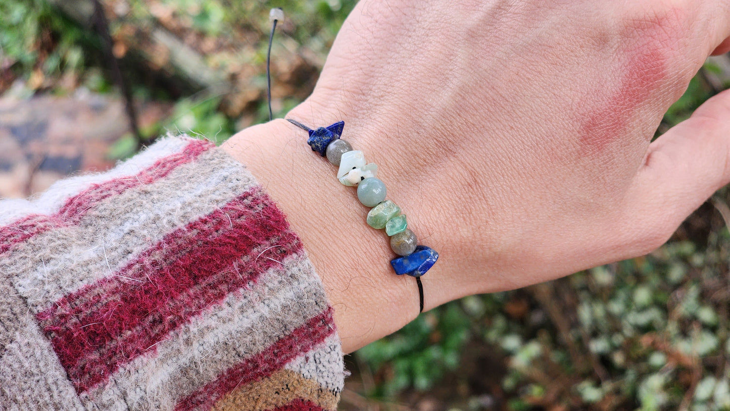 'Trust the Journey' – Handcrafted Crystal Bracelet