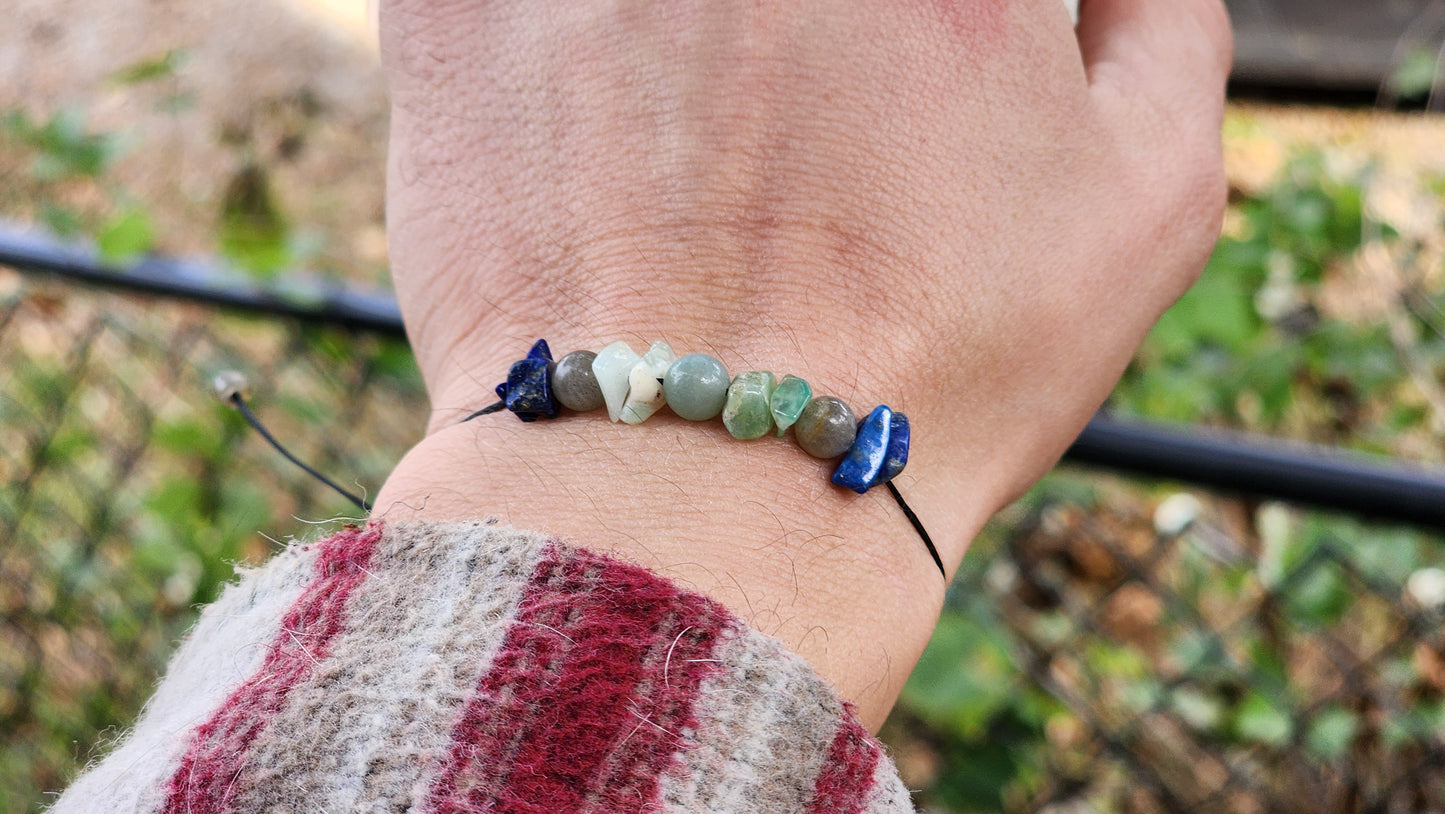 'Trust the Journey' – Handcrafted Crystal Bracelet