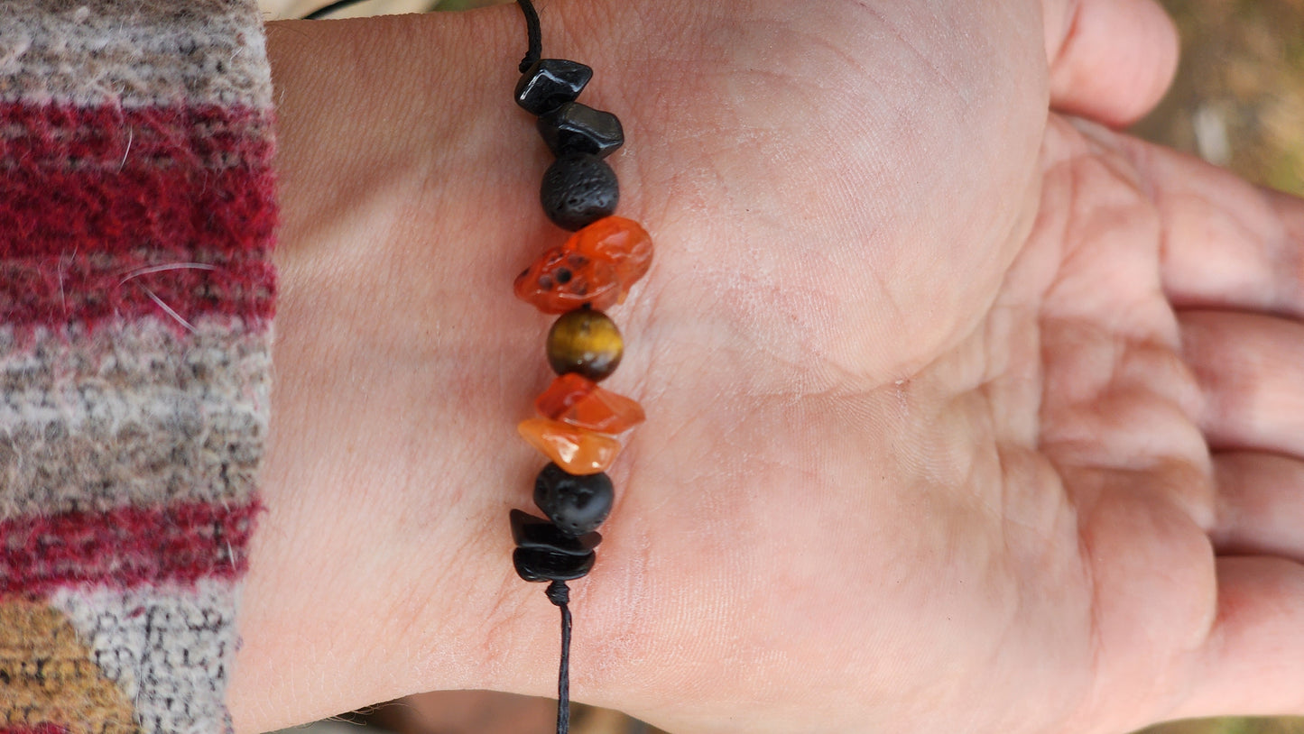 'Forge Ahead' – Handcrafted Crystal Bracelet