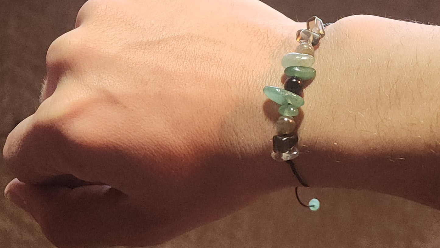 Earth Sign | Astrology Crystal Bracelet for Taurus, Virgo, Capricorn