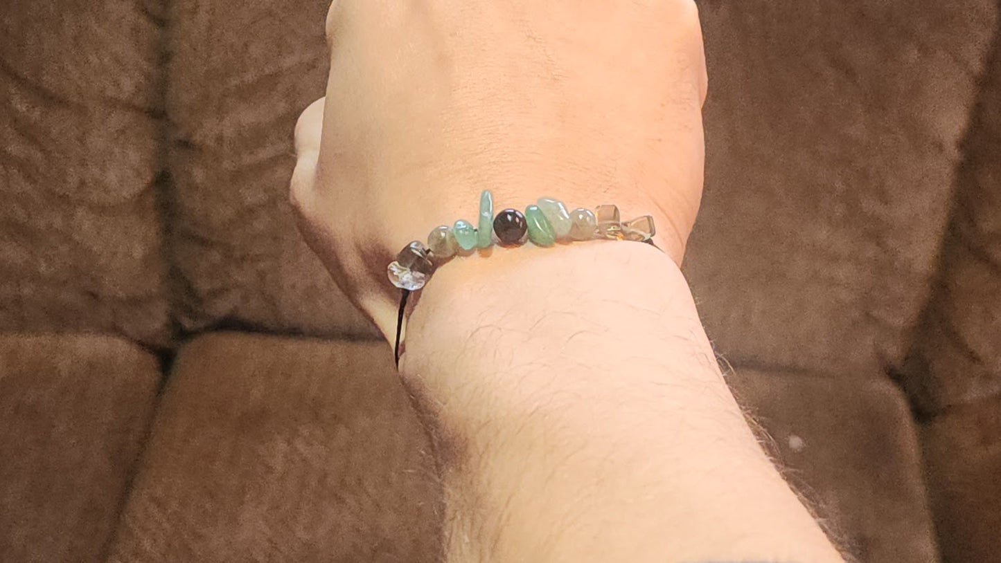 Earth Sign | Astrology Crystal Bracelet for Taurus, Virgo, Capricorn
