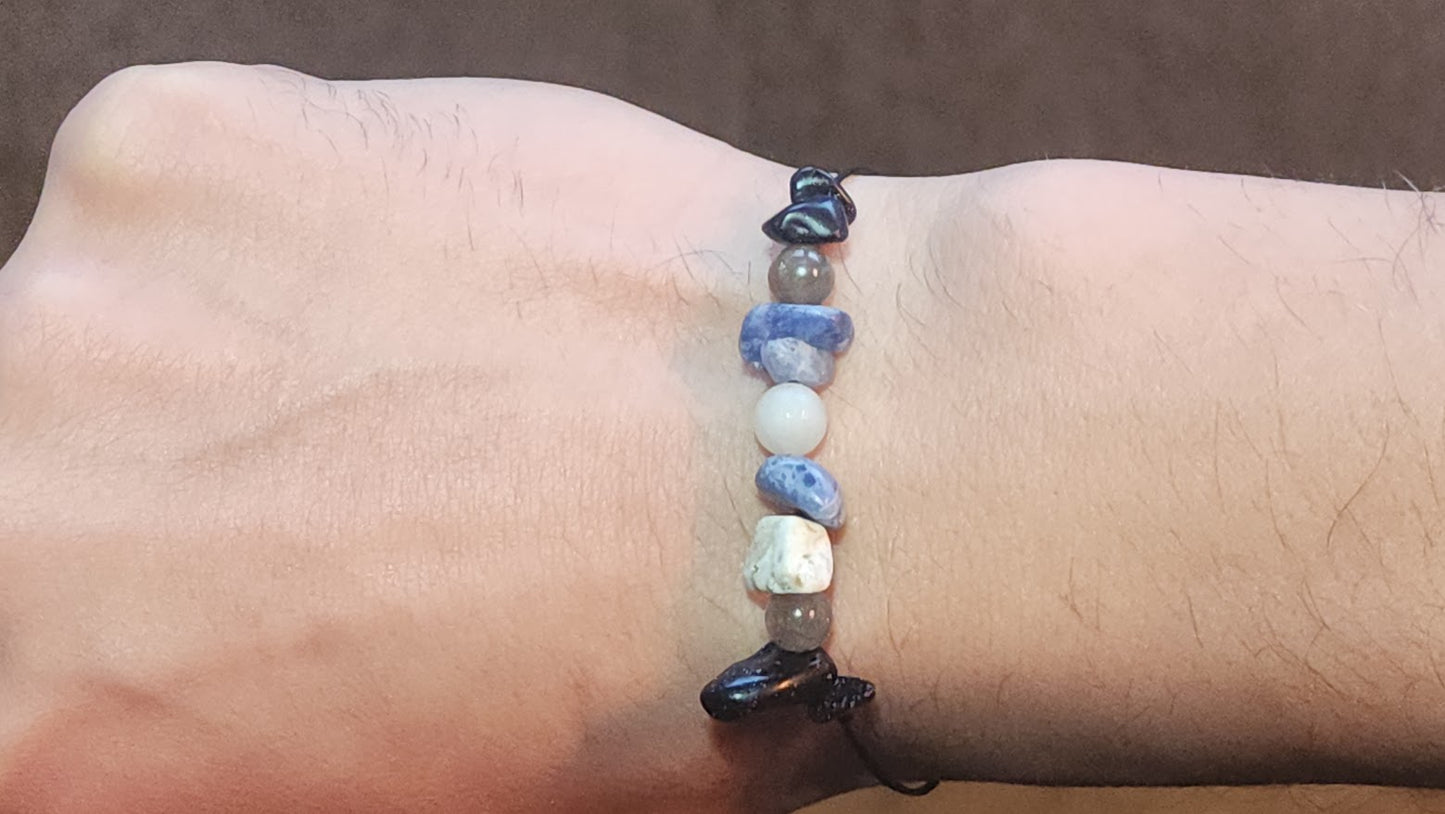 Air Sign | Astrology Crystal Bracelet for Gemini, Libra, Aquarius