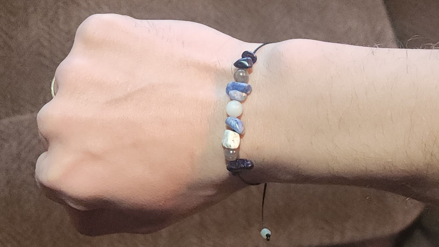 Air Sign | Astrology Crystal Bracelet for Gemini, Libra, Aquarius