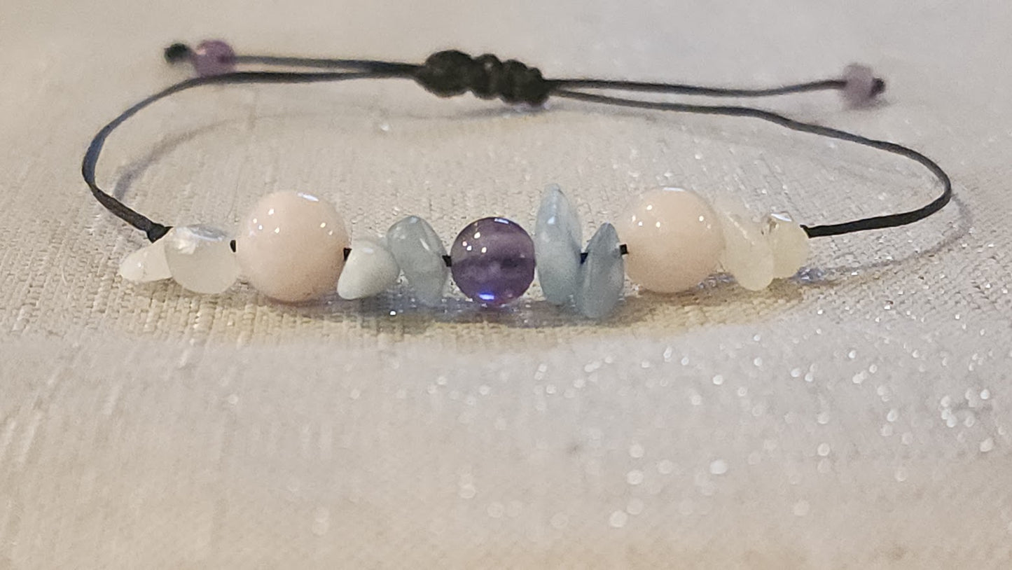Water Sign | Astrology Crystal Bracelet for Cancer, Scorpio, Pisces
