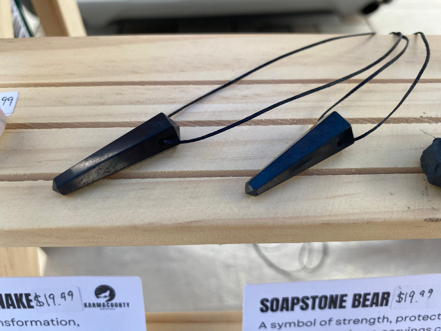 Shungite Necklace Pendant