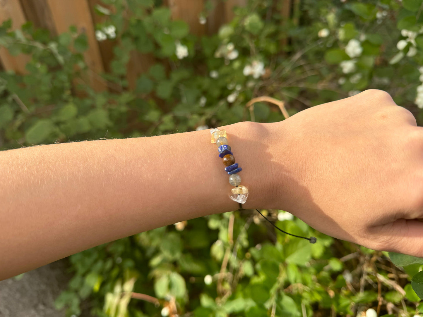 'Brave & Brilliant' – Handcrafted Crystal Bracelet