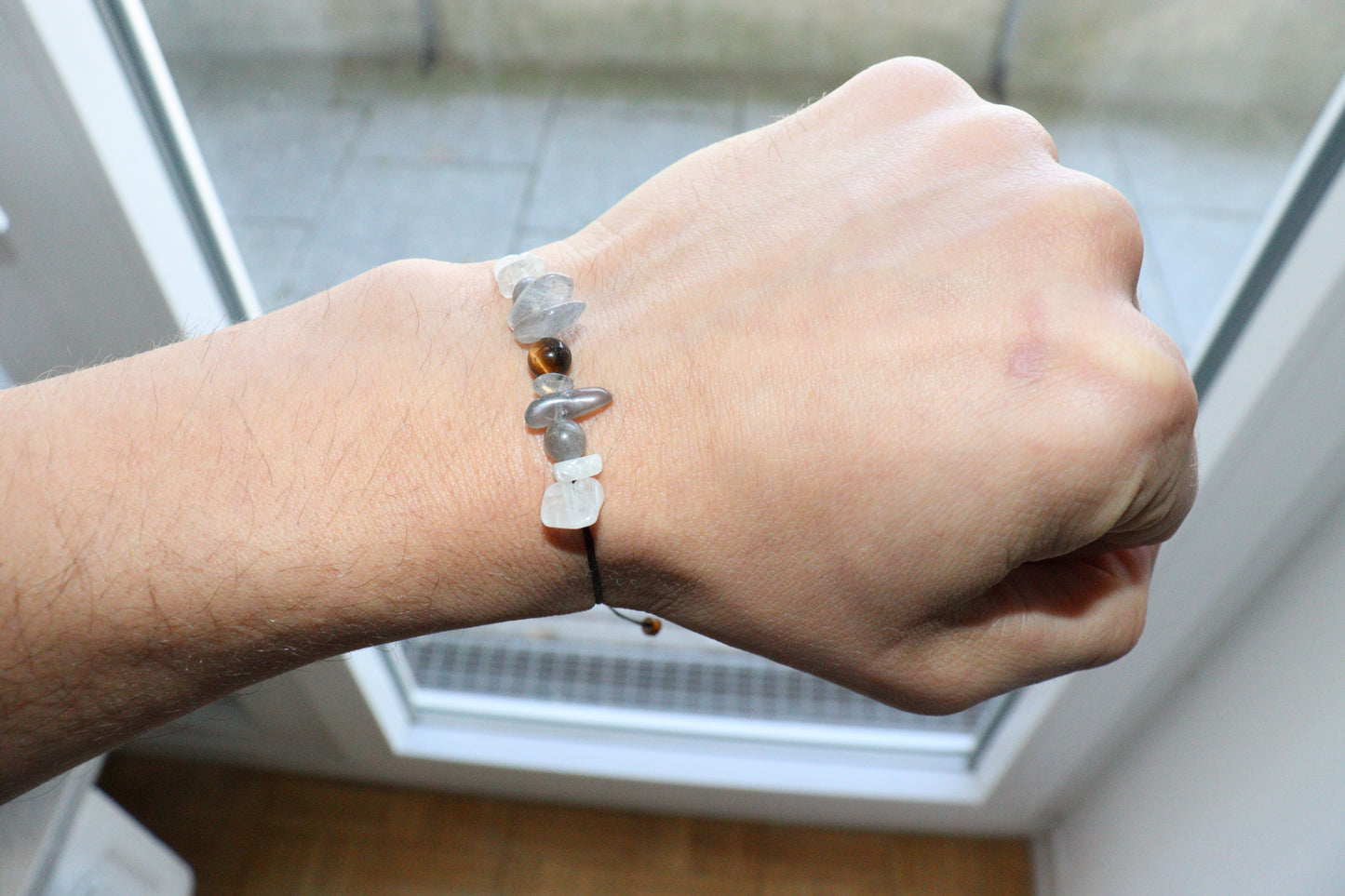 'I Can Move Mountains' - Handcrafted Crystal Bracelet