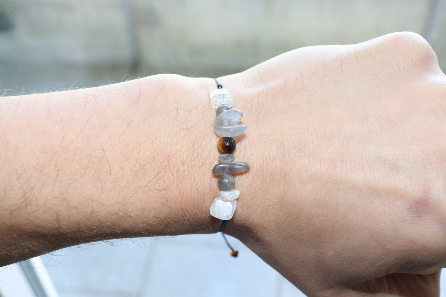 'I Can Move Mountains' - Handcrafted Crystal Bracelet