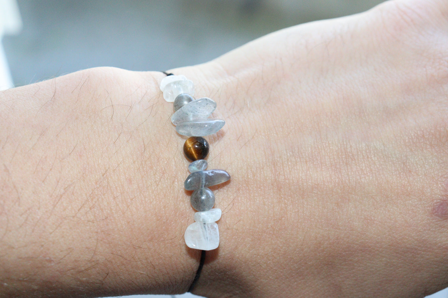 'I Can Move Mountains' - Handcrafted Crystal Bracelet