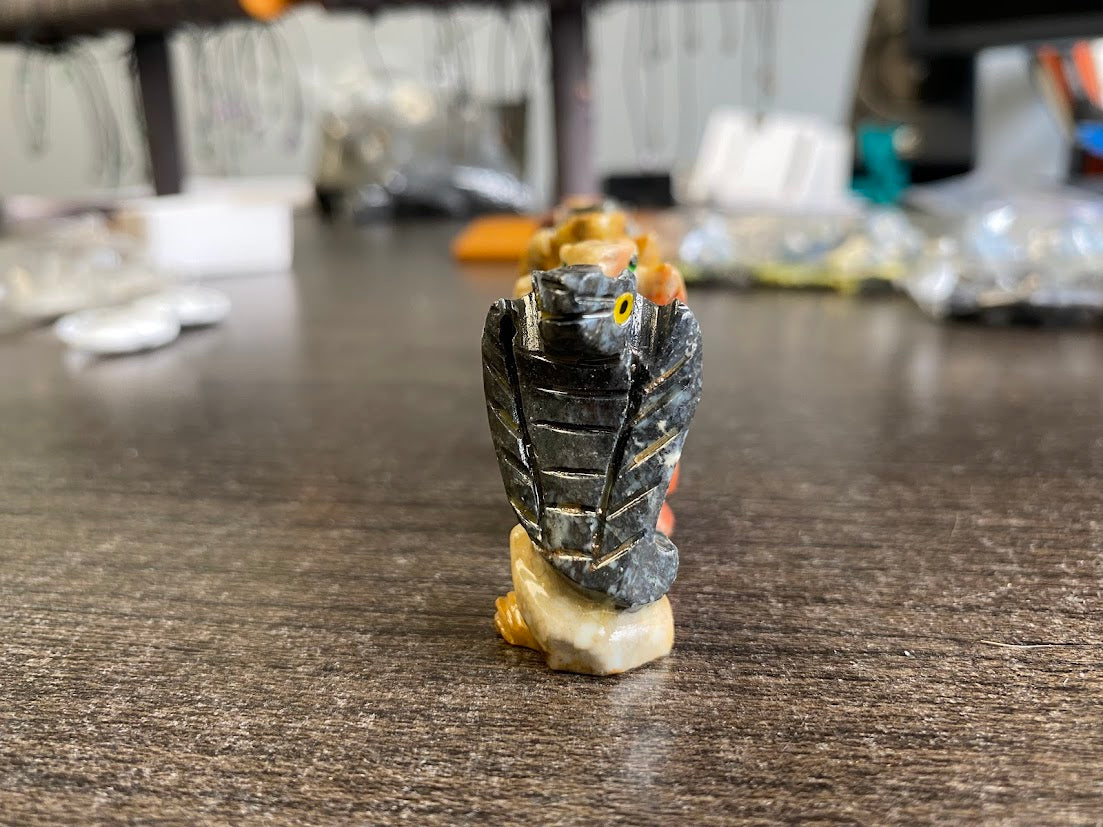 Soapstone Snake Carvings