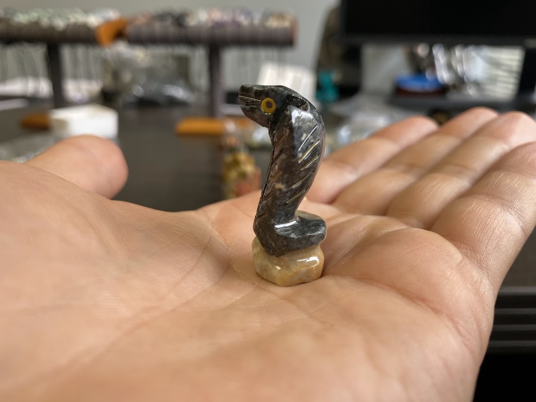 Soapstone Snake Carvings