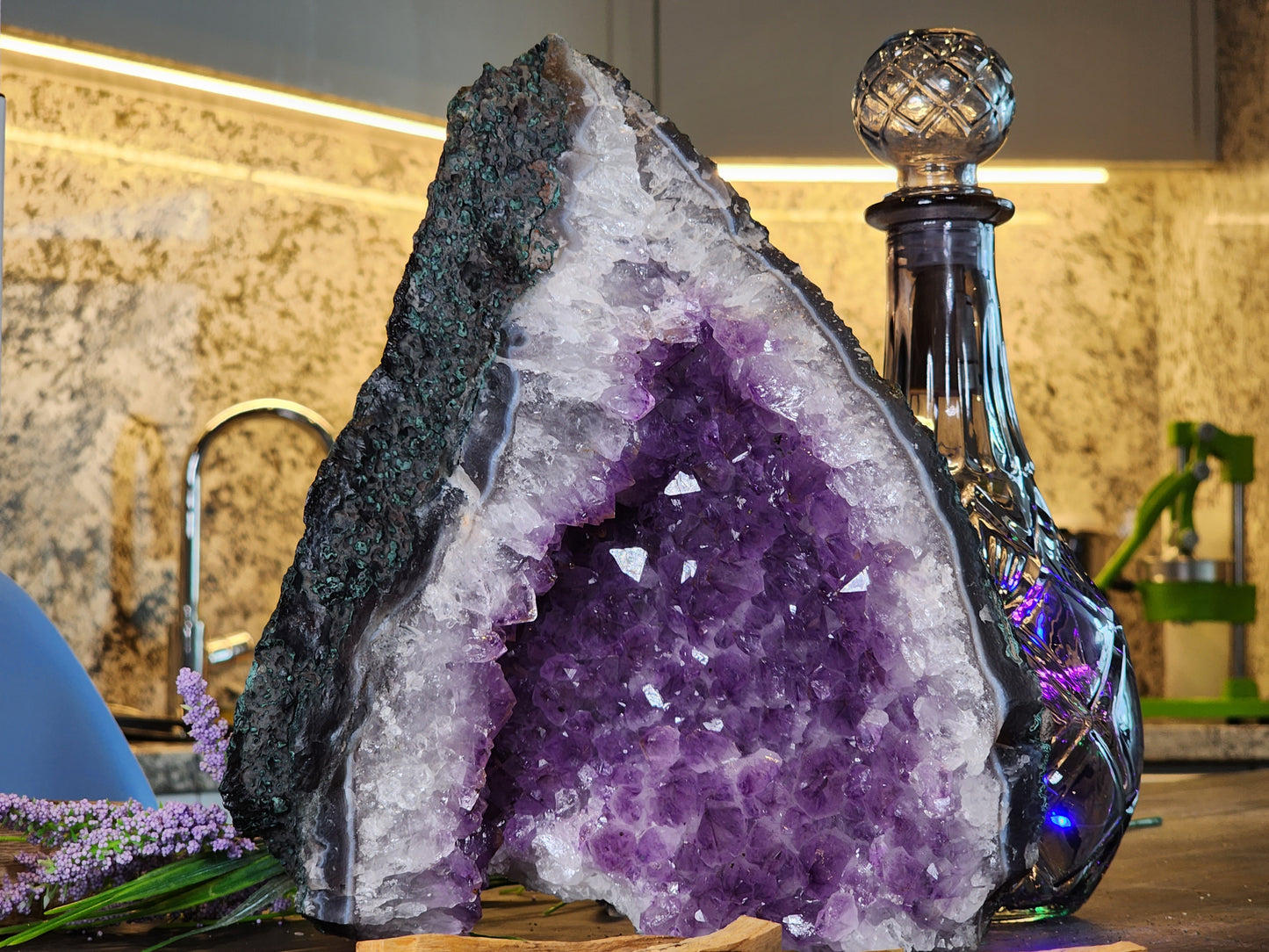 Large Amethyst Clusters
