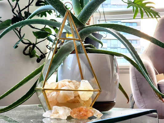 Citrine Crystal Shards