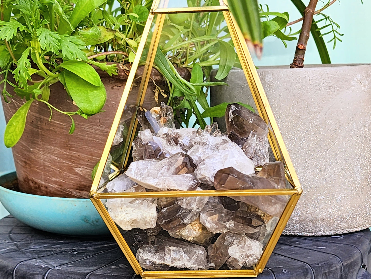 Smoky Quartz Crystal Shards