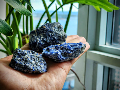 Sodalite Crystal Shards