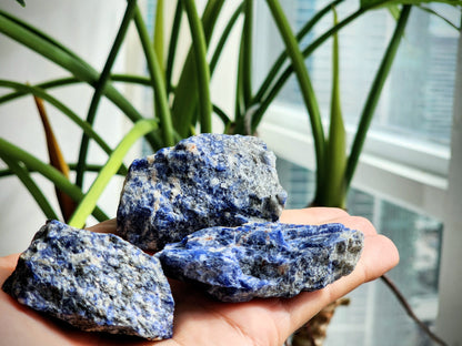 Sodalite Crystal Shards