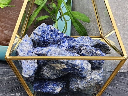 Sodalite Crystal Shards