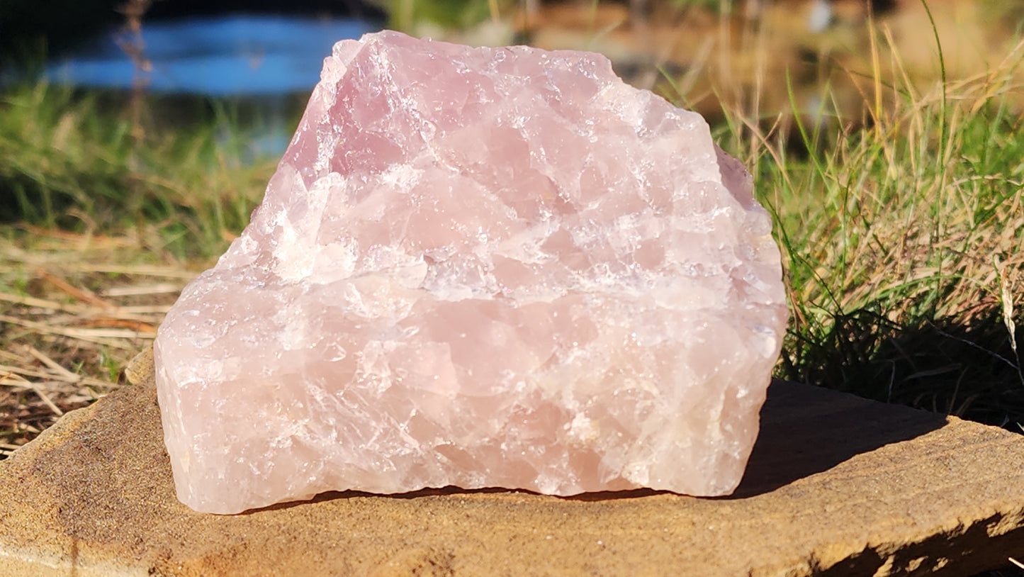 Rose Quartz Lamp