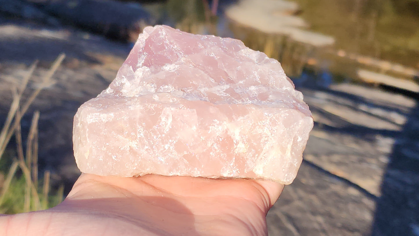 Rose Quartz Lamp