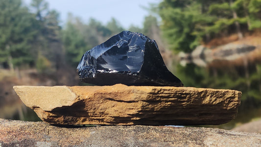 Obsidian Crystal Shard