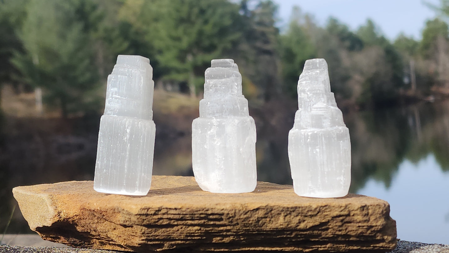 Small Selenite Towers