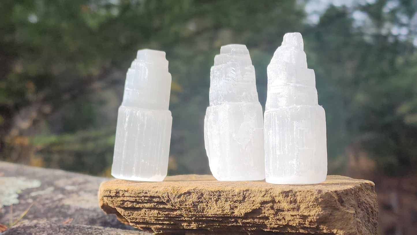 Small Selenite Towers