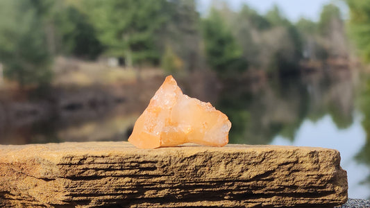 Nova Scotia Sunshine Quartz Cluster - Ember One (Limited Collection)