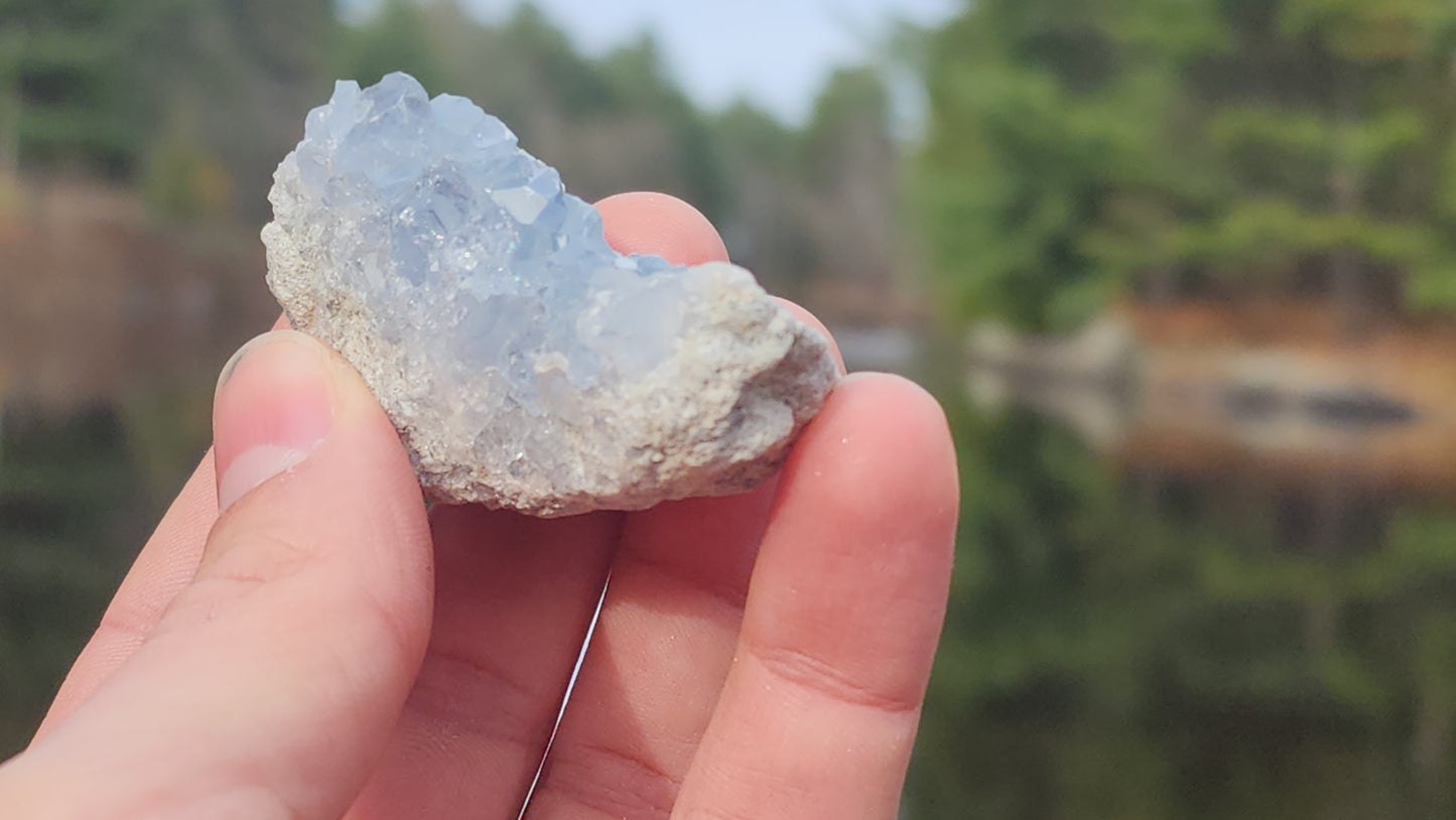 Celestite Clusters