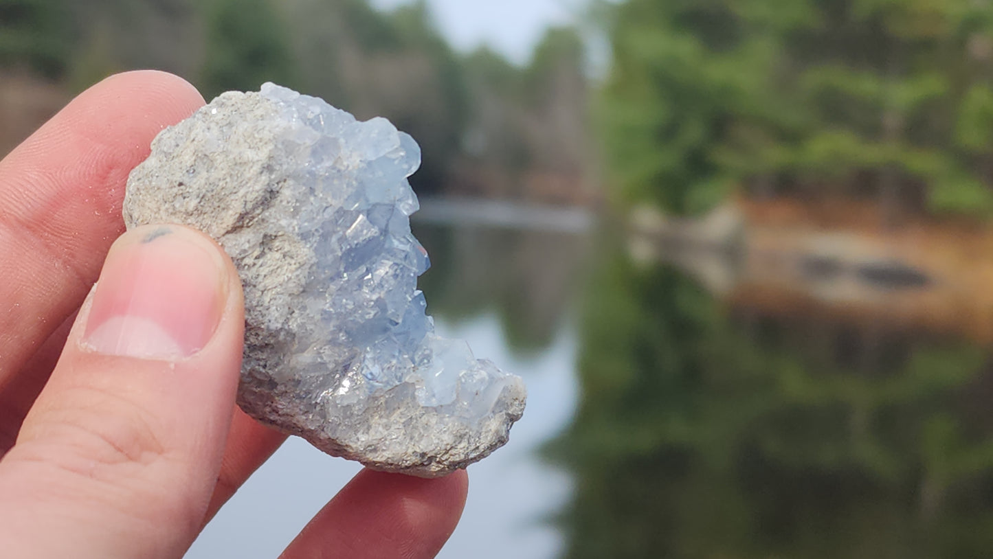 Celestite Clusters