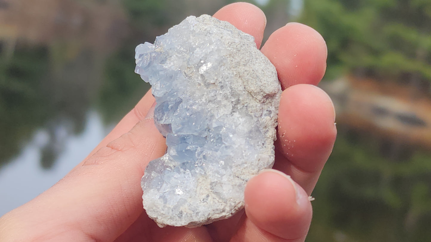 Celestite Clusters