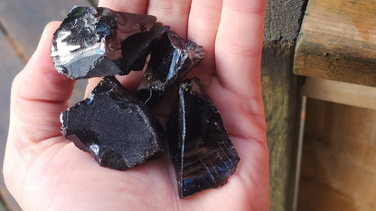 Obsidian Crystal Shards