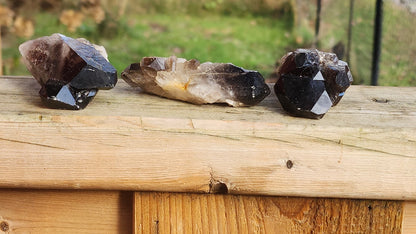 Smoky Quartz Clusters