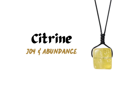 Citrine Crystal Necklace