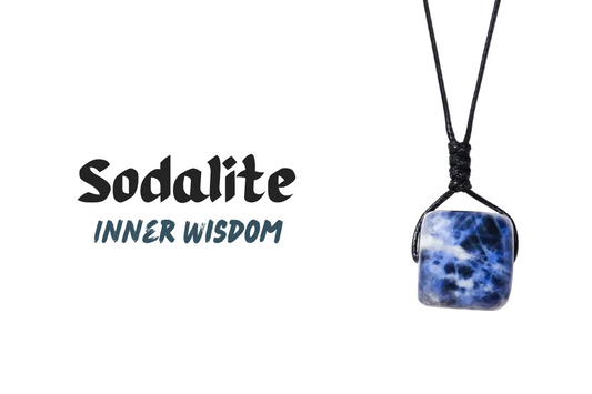 Sodalite Crystal Necklace