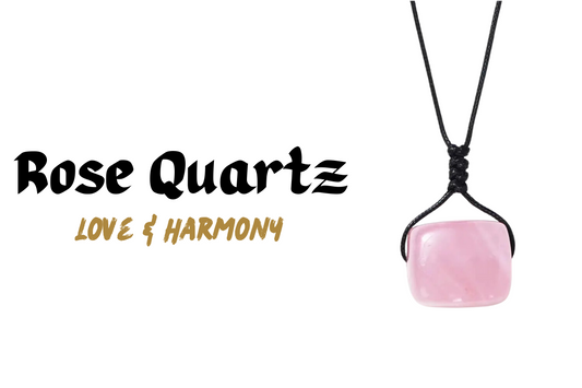 Rose Quartz Crystal Necklace