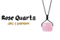 Rose Quartz Crystal Necklace