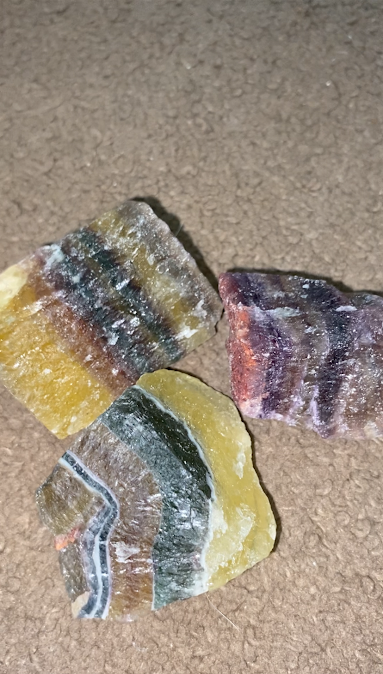 Rough Rainbow Fluorite