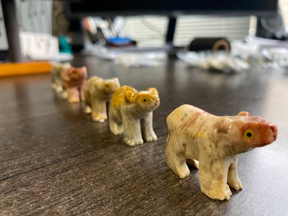 Soapstone Bear Carvings