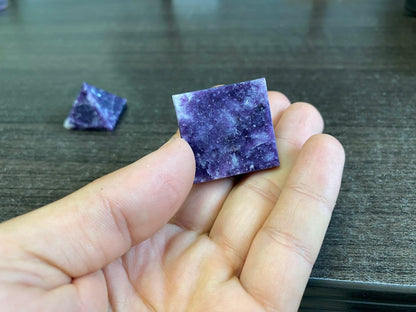 Lepidolite Pyramids