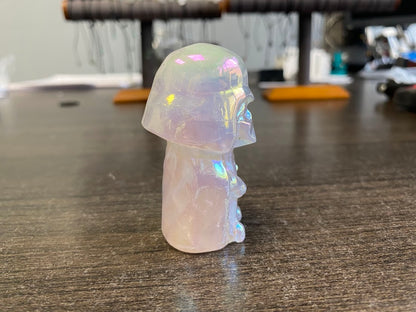 Dark Lord Angel Aura Quartz Carving