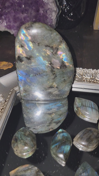 Labradorite Palm Stone