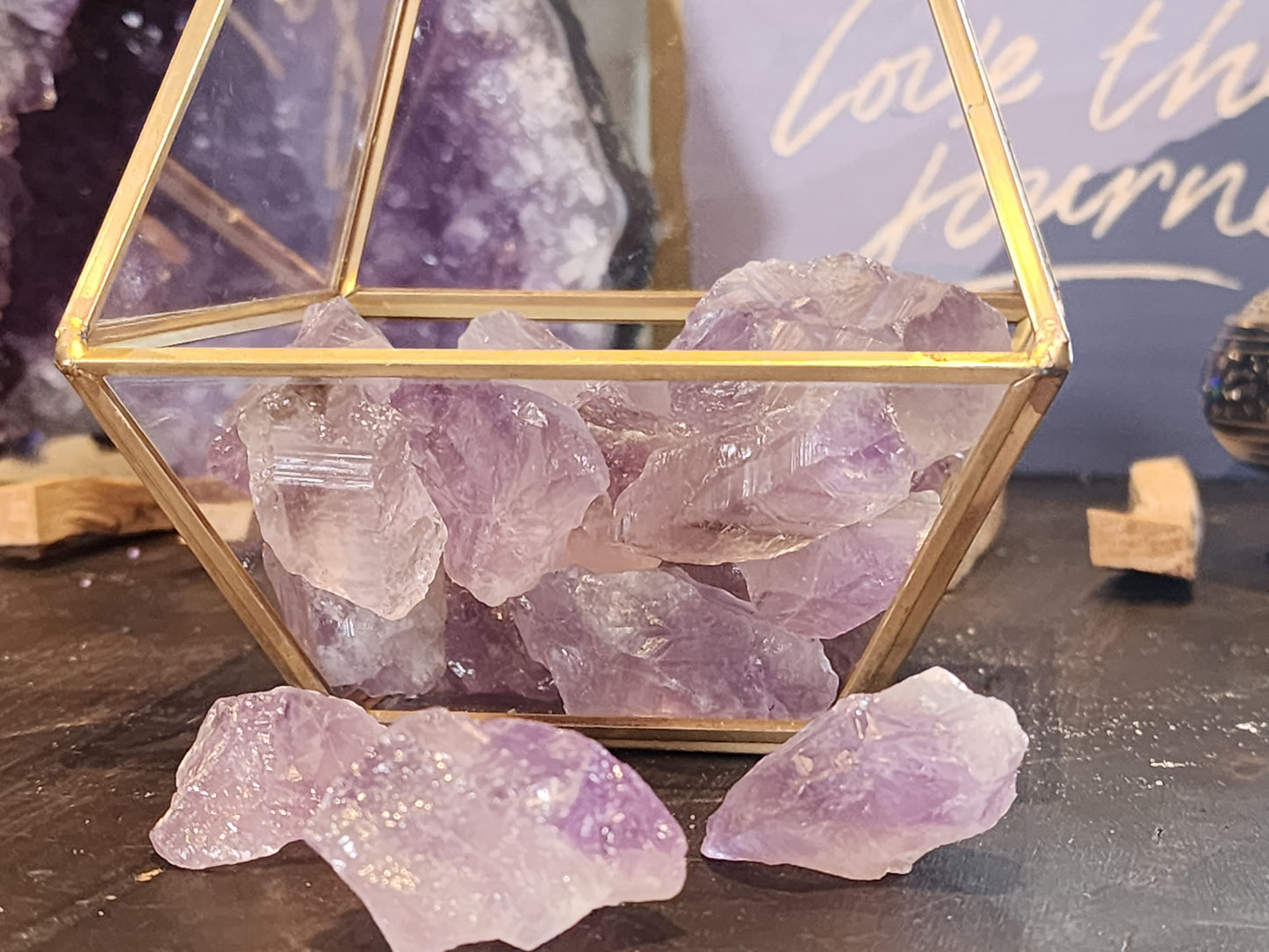 Amethyst Crystal Shards