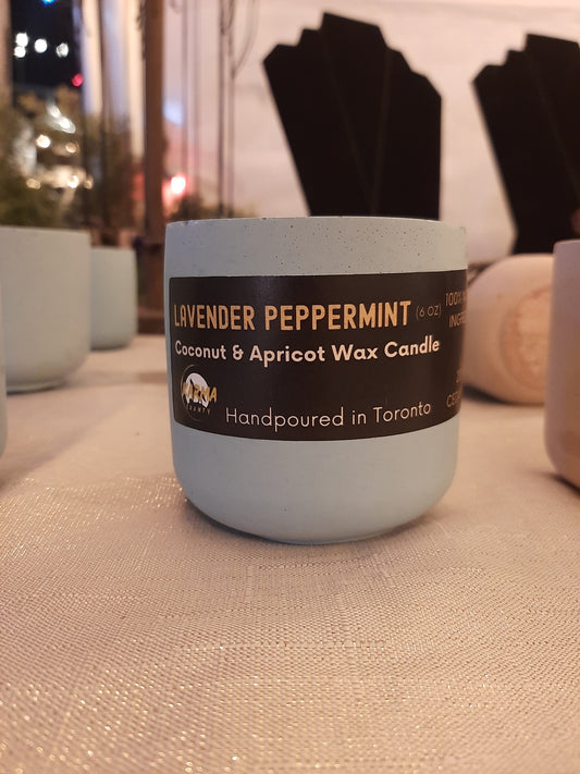 Lavender Peppermint Candle (6 oz)